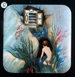 THE WATER-BABIES - magic lantern slide